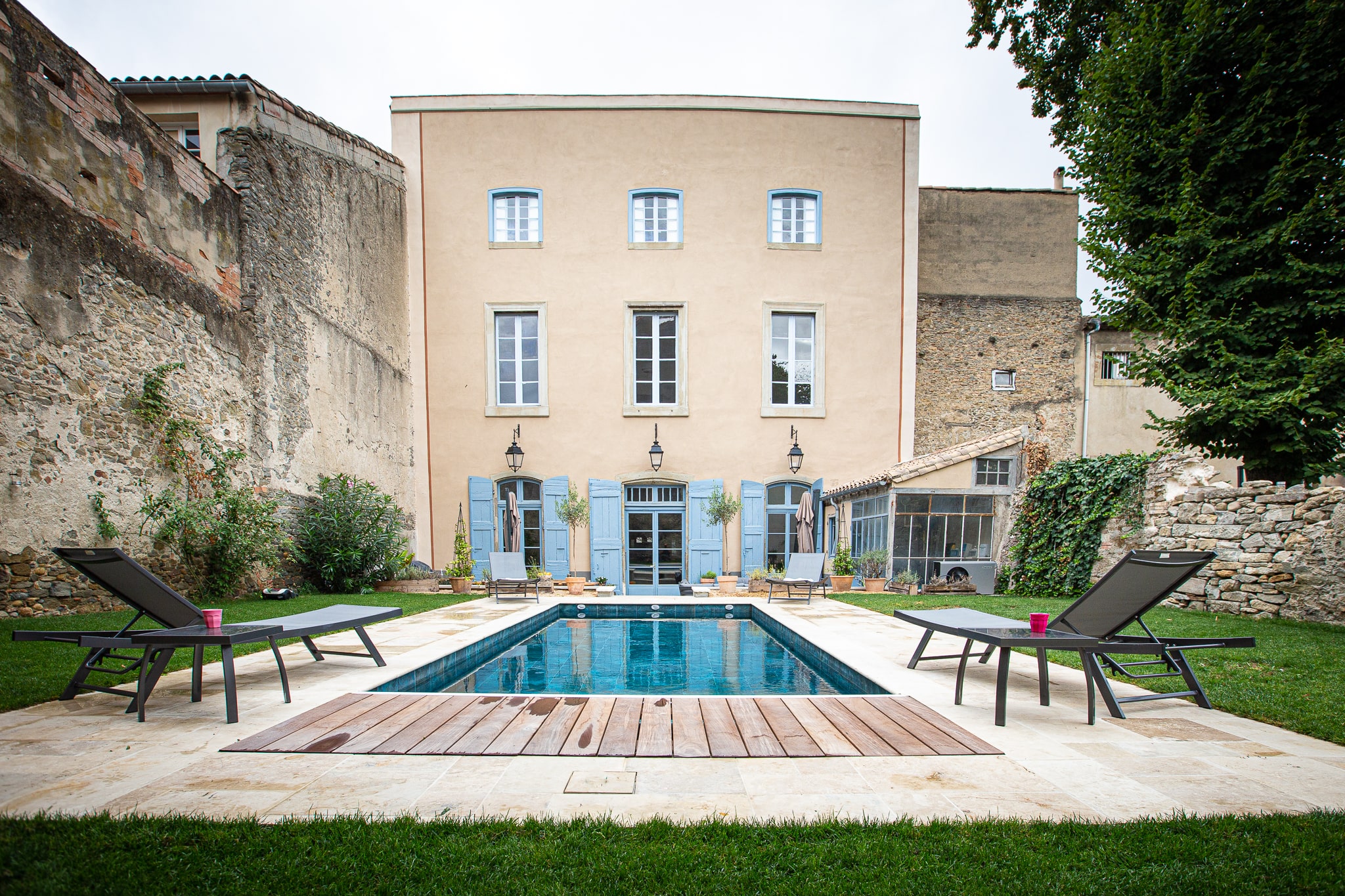 French Country House Carcassonne Center Rental Large House - CARCASSONNE JE TAIME 2-min