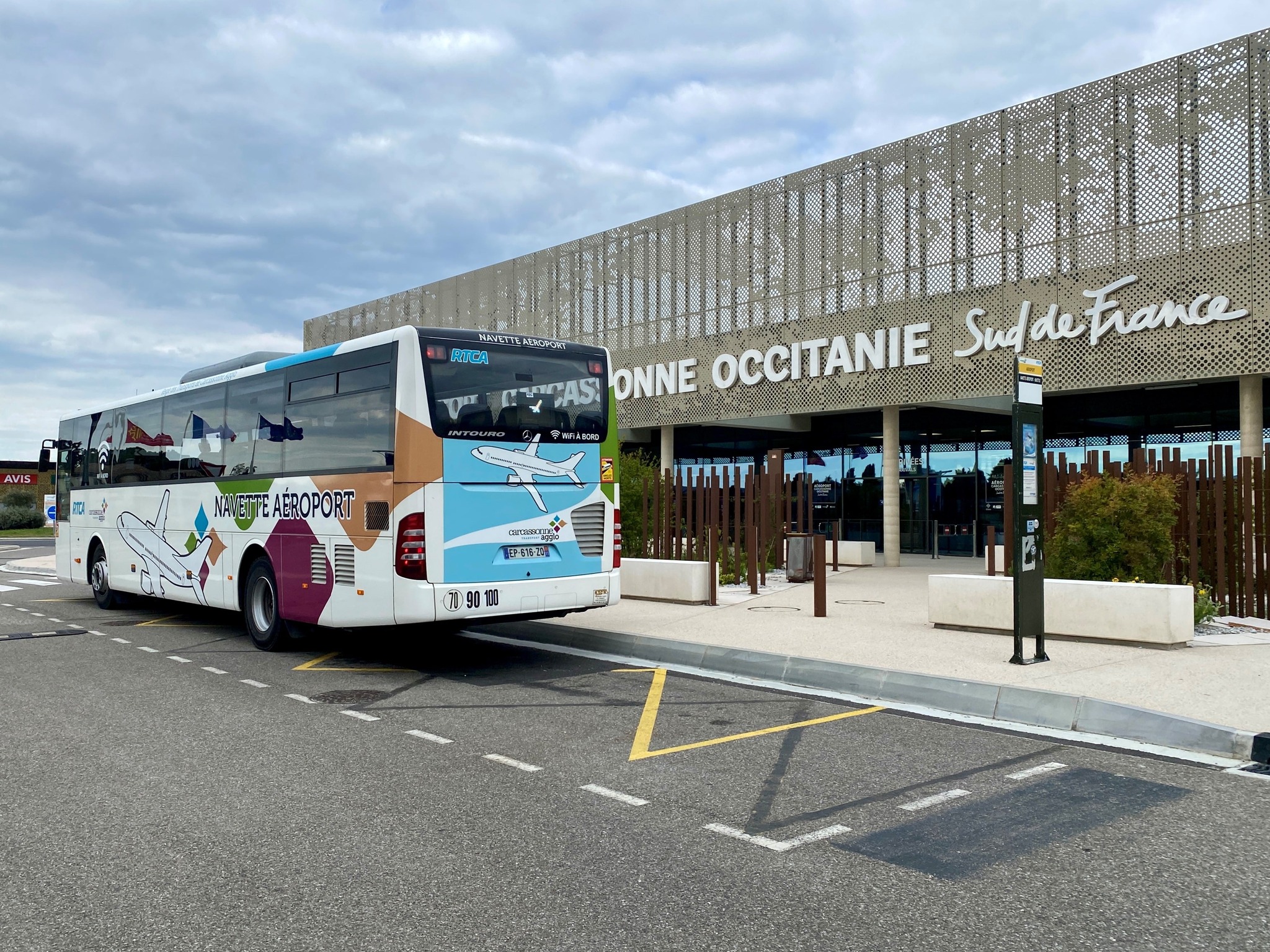 aeroport carcassonne shuttle bus