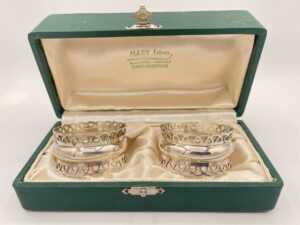 silver napkin rings carcassonne antique - carcassonne je taime