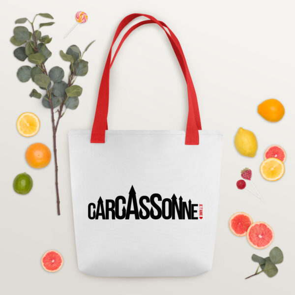 Carcassonne Je t'Aime Tote bag - Image 4
