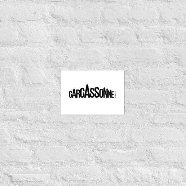 Carcassonne Je t'Aime Poster Affiche - Image 4