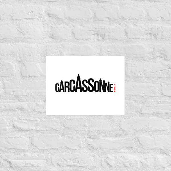 Carcassonne Je t'Aime Poster Affiche - Image 5