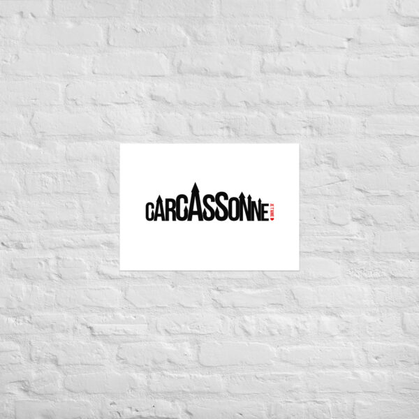 Carcassonne Je t'Aime Poster Affiche - Image 3