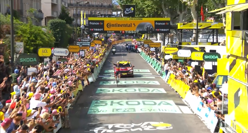 TOUR de France Carcassonne 2026 stage 4 - 4e etape 2