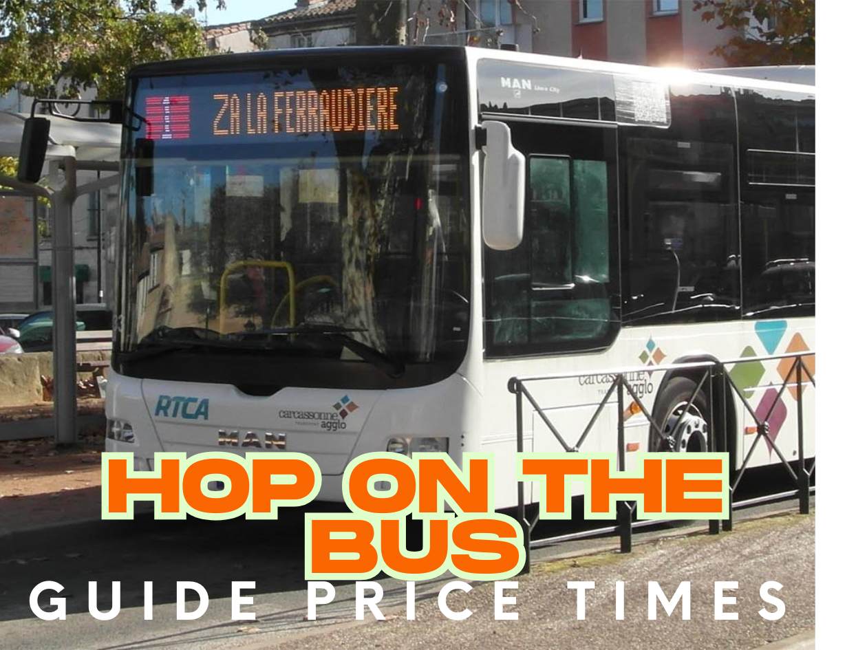 Carcassonne Buses Guide and Prices 2026 Timetables