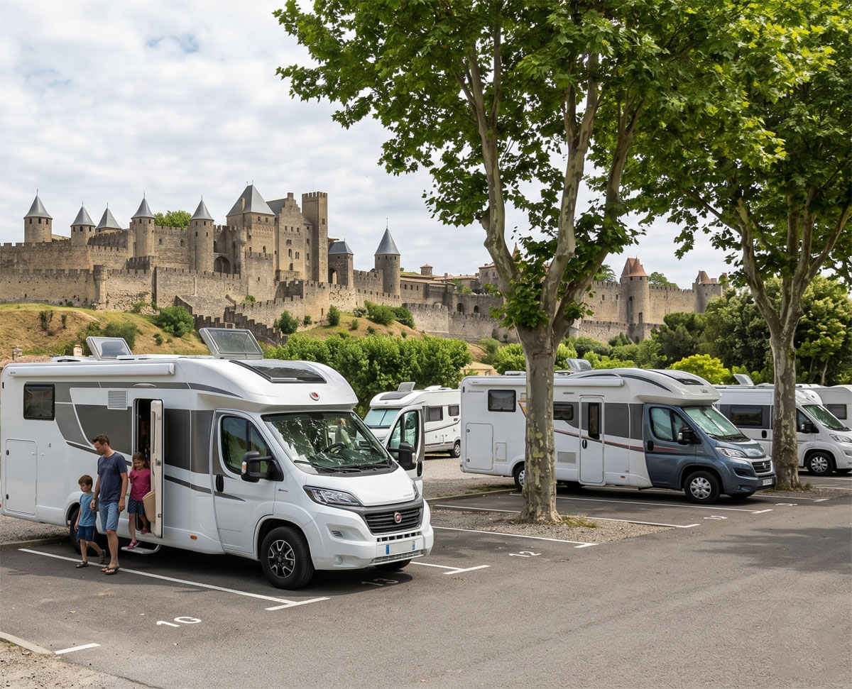 The Ultimate Guide to Visiting Carcassonne by Camper Van or Motorhome