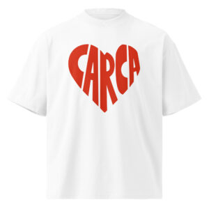 Carca Unisex organic oversized high neck t-shirt