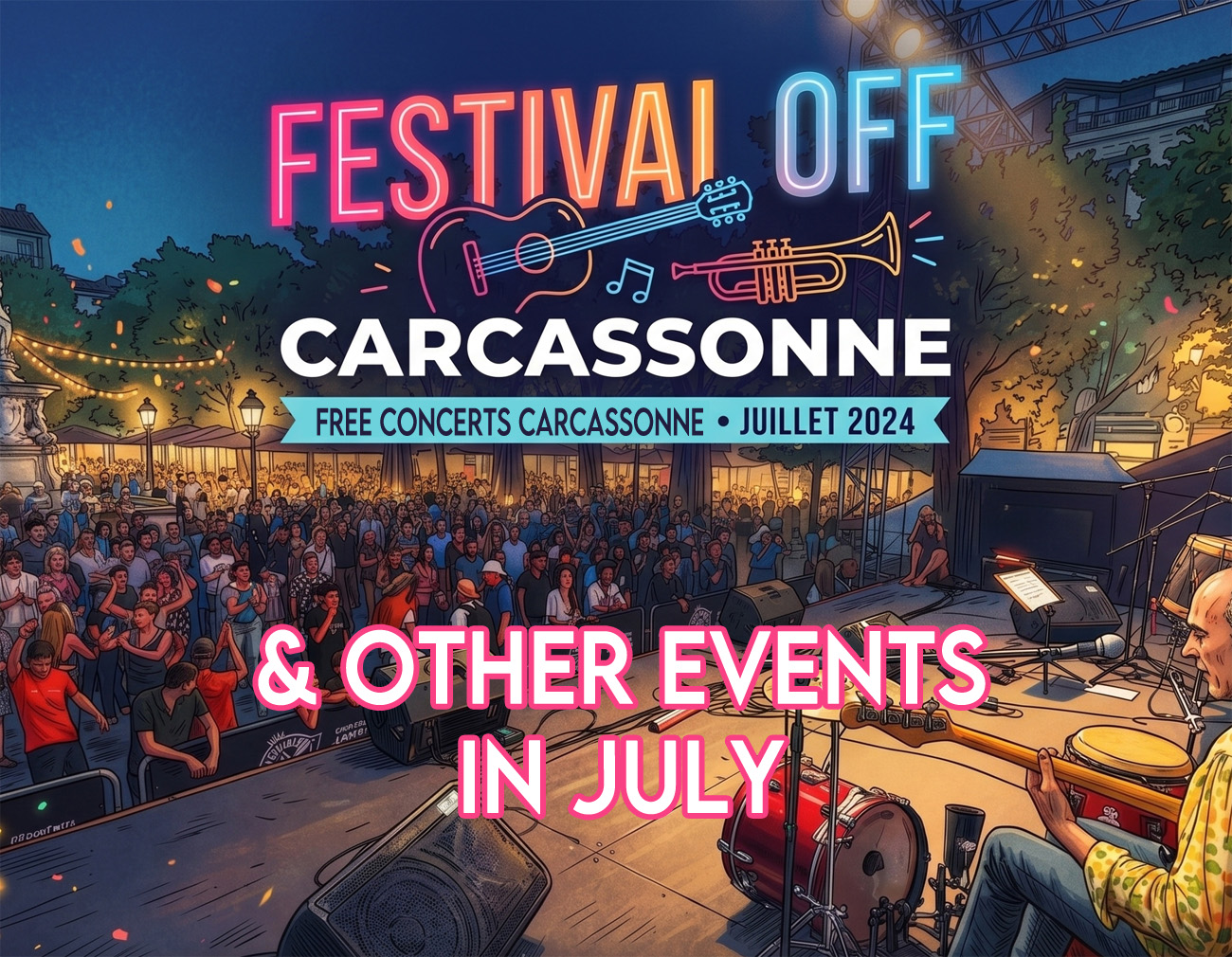 Festival and concerts July Carcassonne 2026